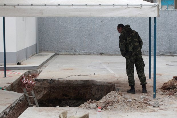 Selanik'te 2. Dünya Savaşı'ndan kalma bombalar bulundu