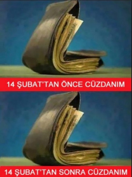 14 Şubat sevgililer günü capsleri olay oldu