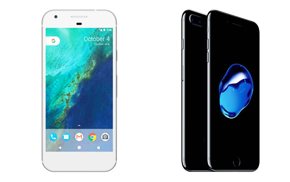 Google Pixel iPhone 7 Plus kıyasıya rekabetinde sonuç