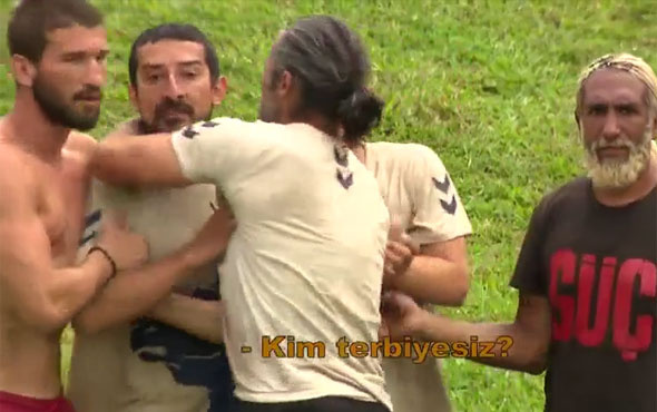 Survivor'da Serhat Akın Eser West kavgasının sansürsüz hali