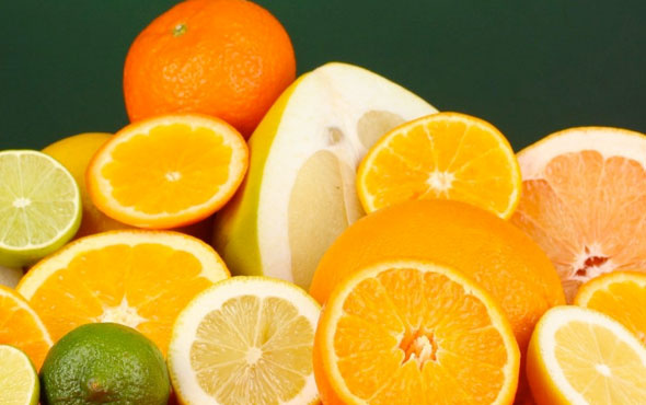 Portakal, limon ve misket limonlarında bulunuyor