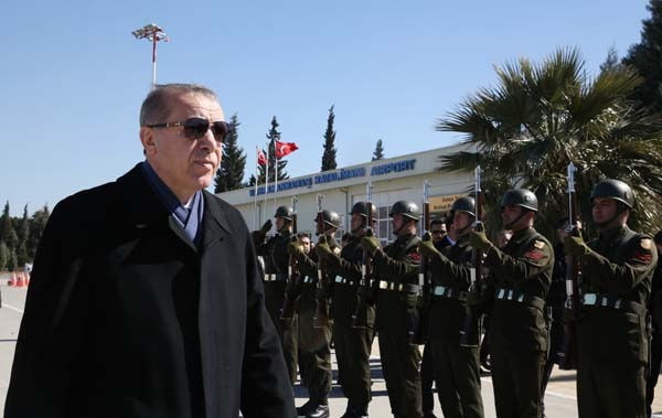 Erdoğan'ı mest eden pankart! Görünce dayanamadı