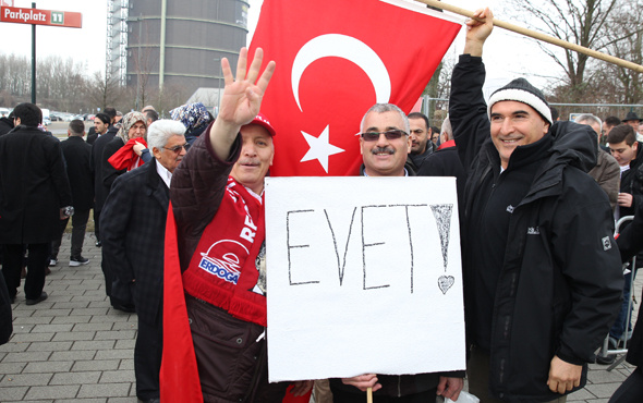 Gurbetçiler Almanya'da Yıldırım'ı böyle bekliyor