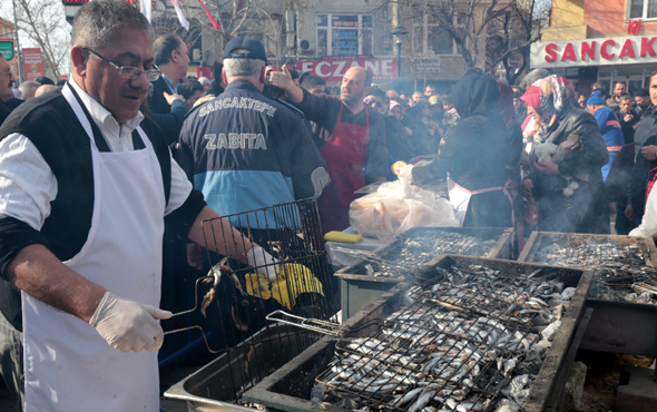 Sancaktepe'de hamsi festivali 