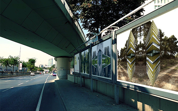 Çağdaş Sanat Açıkhavada projesinin 2. sergisi billboardlarda!