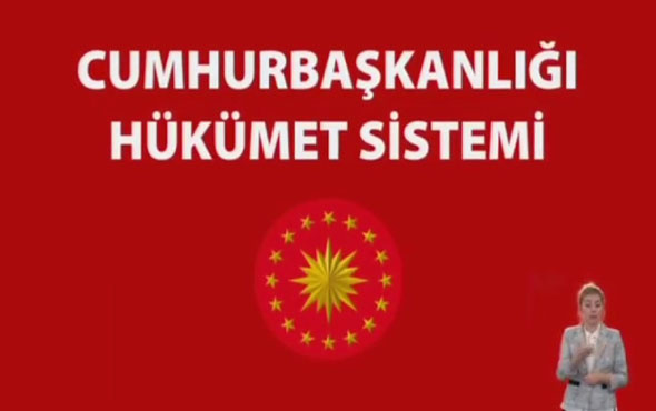 AK Parti'den cumhurbaşkanlığı hükümet sistemi videosu