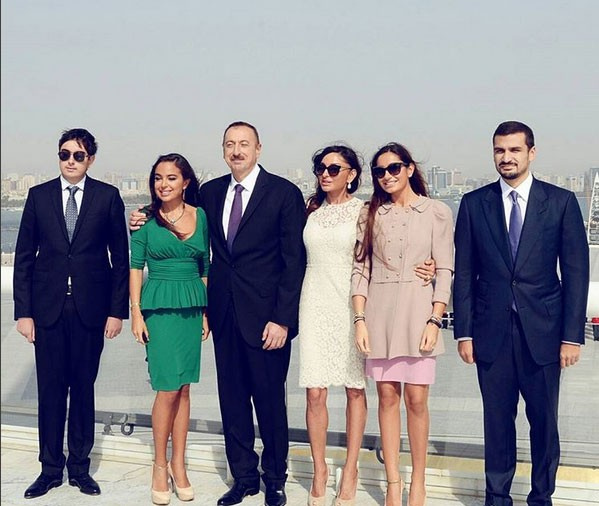 Aliyev'in karısı Mehriban olay oldu! Meğer kızları ve eşi... 