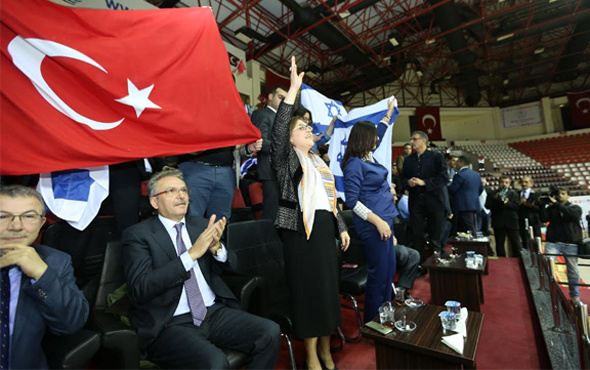 İsralli bakandan Gaziantep'e ziyaret Fatma Şahin'le maç izlediler!
