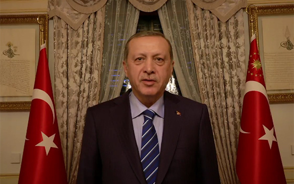 Cumhurbaşkanı Erdoğan'dan teşekkür videosu