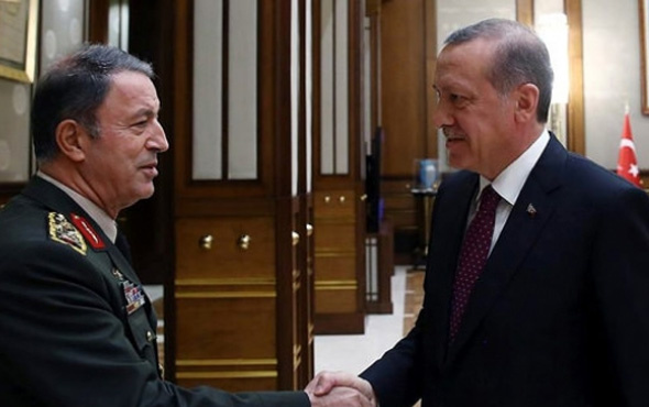 Erdoğan- Akar görüşmesi sona erdi