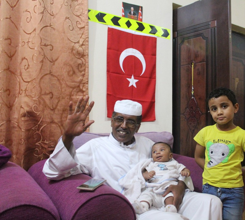 Sudanlı çift bebeklerinin ismini 'Recep Erdoğan' koydu