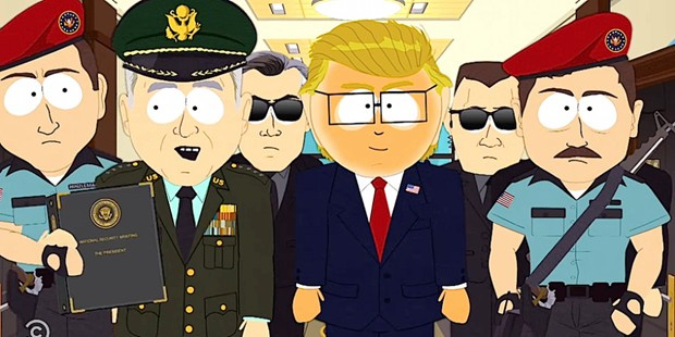 Trump esprisi artık yok South Park'a yasak geldi