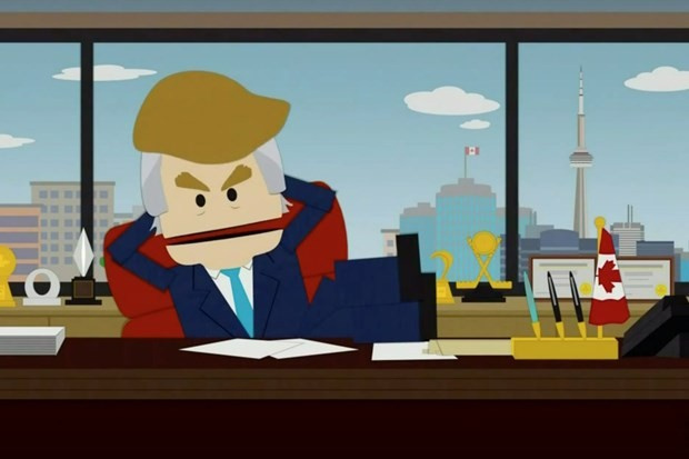 Trump esprisi artık yok South Park'a yasak geldi