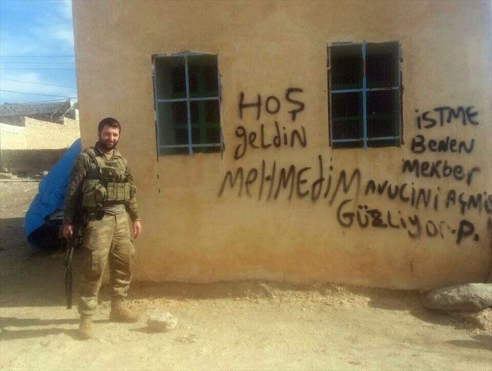 Bordo bereli şehidin evi! El Bab şehitleri içinde biri var ki...