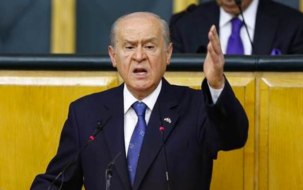 Bahçeli twitter'dan bombaladı! Flaş El Bab açıklaması