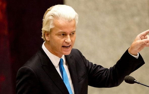 Irkçı Wilders'den Türk bayrağına çirkin yorum