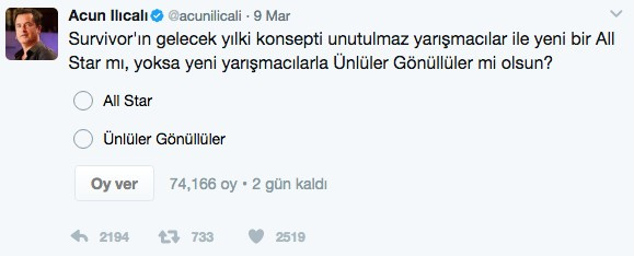 Acun Ilıcalı'dan bomba açıklama: Önümüzdeki sene...