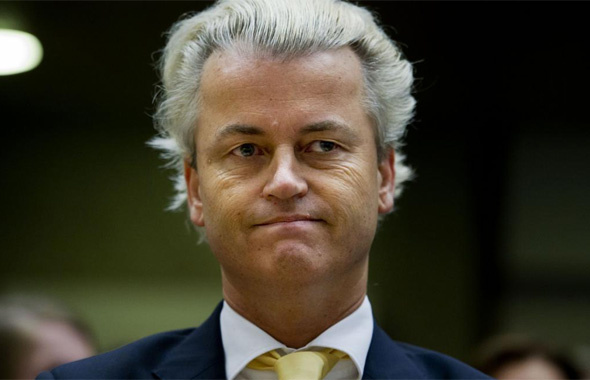 Türk ve Müslüman düşmanı Wilders seçim sonuçlarını görünce...