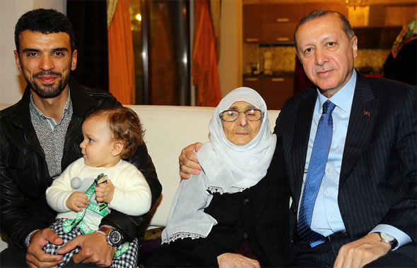 Erdoğan'dan Sofuoğlu'na ev ziyareti!