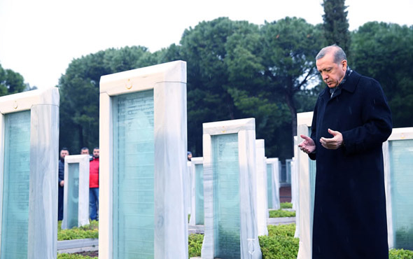 Cumhurbaşkanı Erdoğan'dan Çanakkale paylaşımı