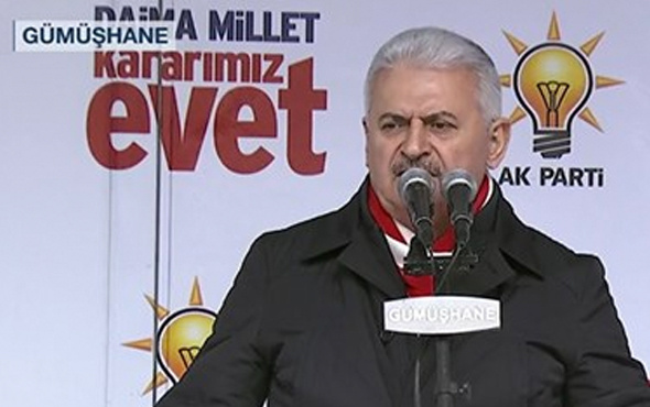 Yıldırım memleketinde konuştu be adam...