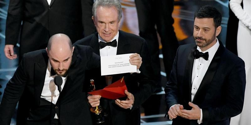 Oscar'daki tarihi hata ile ilgili karar verildi 
