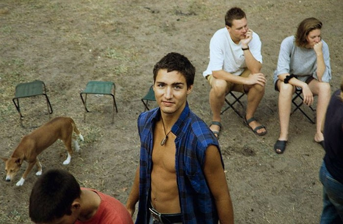 Justin Trudeau'nun gençlik fotoğrafları rekor kırdı