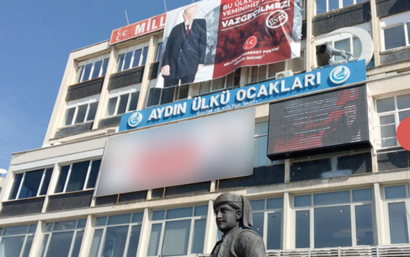 Aydın 'evet' mi hayır mı diyecek? Ülkücüler bakın ne astı?