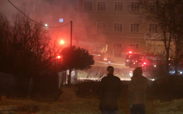 Tuzla'da ambalaj fabrikasında yangın 