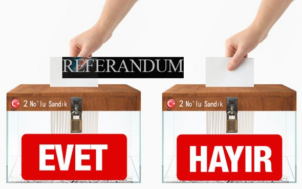 Referandum anket sonuçları evet mi hayır mı önde?