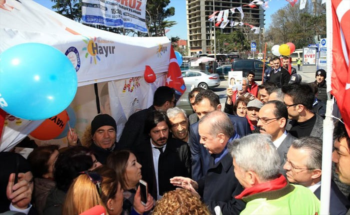 Erdoğan hayır çadırındaki diyaloğu anlattı!