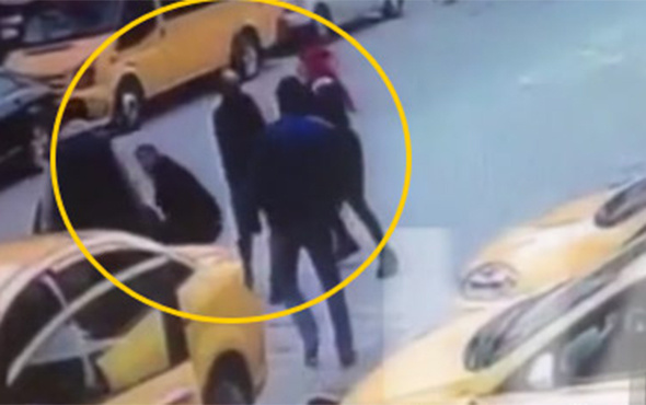 İstanbul'daki taksici skandalının görüntüleri ortaya çıktı