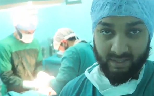 Suriyeli doktor ameliyathaneden Erdoğan'a seslendi