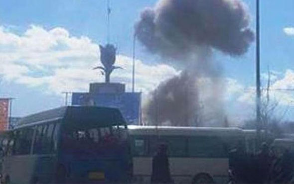 Kabil'de askeri hastanede patlama: Yaralılar var
