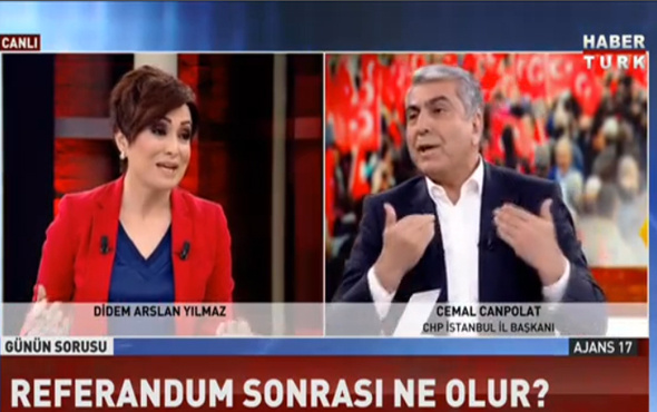 Didem Arslan ile CHP'li başkanın tartışması olay!