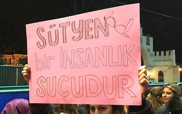 Kadınlar yine pankartları konuşturdu!