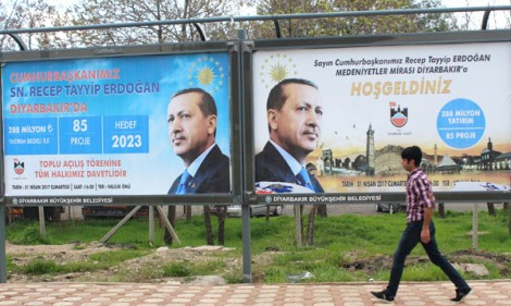 Diyarbakır'da Erdoğan heyecanı Reuters bu fotoğrafları yayınladı