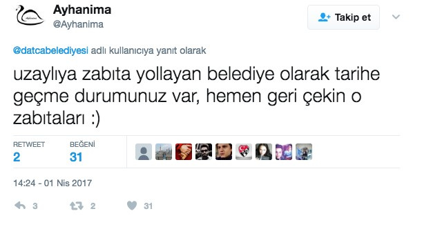 Datça Belediyesi bu fotoğrafı yayınladı Twitter ayaklandı