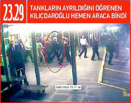 Darbe gecesi Kılıçdaroğlu'nun kaçma görüntüleri bomba!