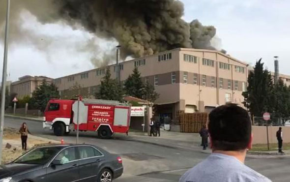 Tekirdağ'da tekstil fabrikasında patlama