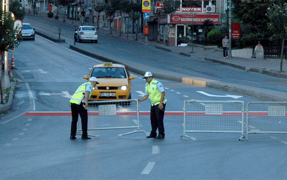 İstanbul'da saat 14.00 itibariyle kapalı olan yollar!