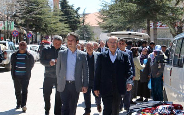 MHP ve AK Partililer Isparta Yalvaçta birlikte yürüdü