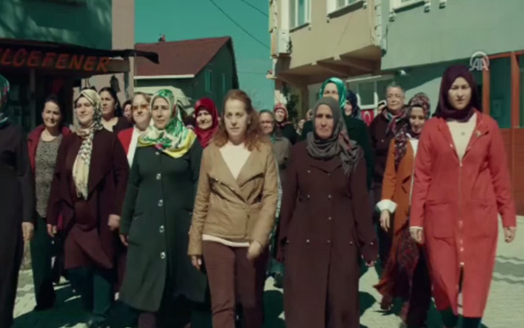 AK Parti'li kadınlar Evet'in nedenini filmle anlattı