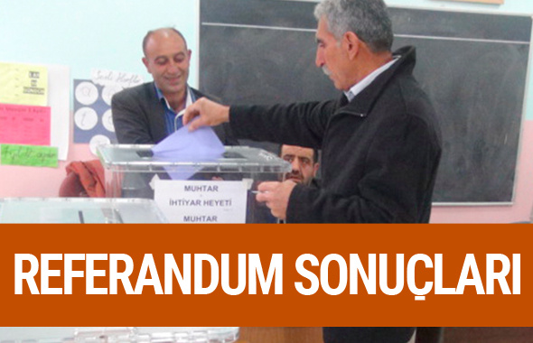 Kayseri referandum sonuçları 2017 seçimi evet hayır oyları