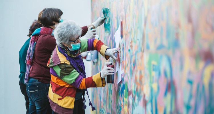 Grafitici yaşlılar çetesi Portekiz'e kök söktürüyor!