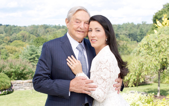 Kimdir bu George Soros! Eşi torunu yaşında aslı Yahudi...