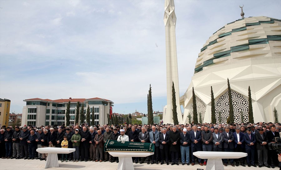  Erdoğan, Abdurrahman Külünk'ün cenaze törenine katıldı