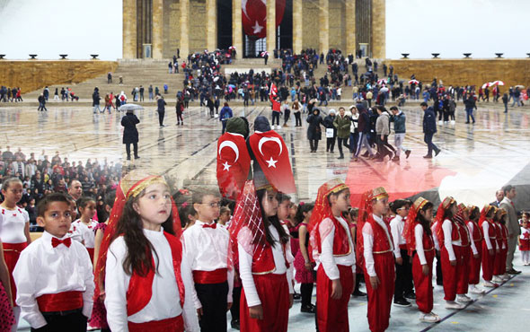 Bugün onların günü! 23 Nisan coşkuyla kutlanıyor