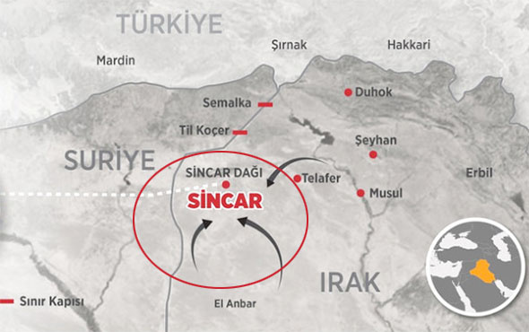 Kürt sitesi duyurdu! TSK ilk kez Sincar'ı vurunca...