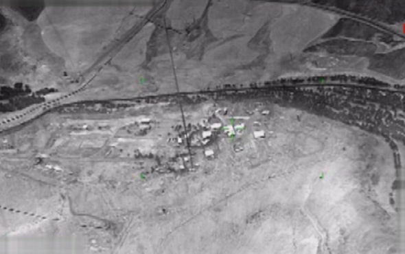 TSK'nın Sincar'ı bombalama görüntüleri yayınlandı